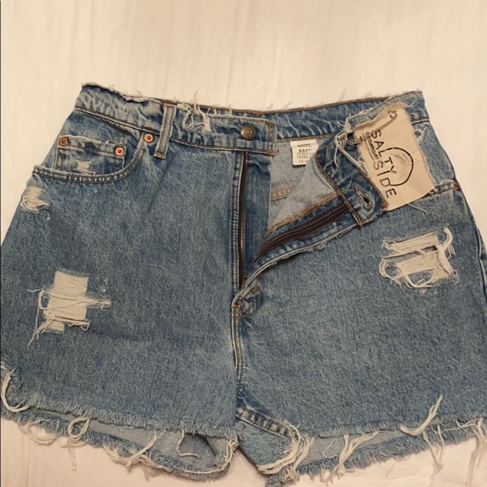 Levi’s 551 Stonewashed Shorts